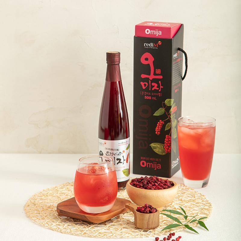 [문경미소] 오미자청 1입 선물 (500ml * 1병)