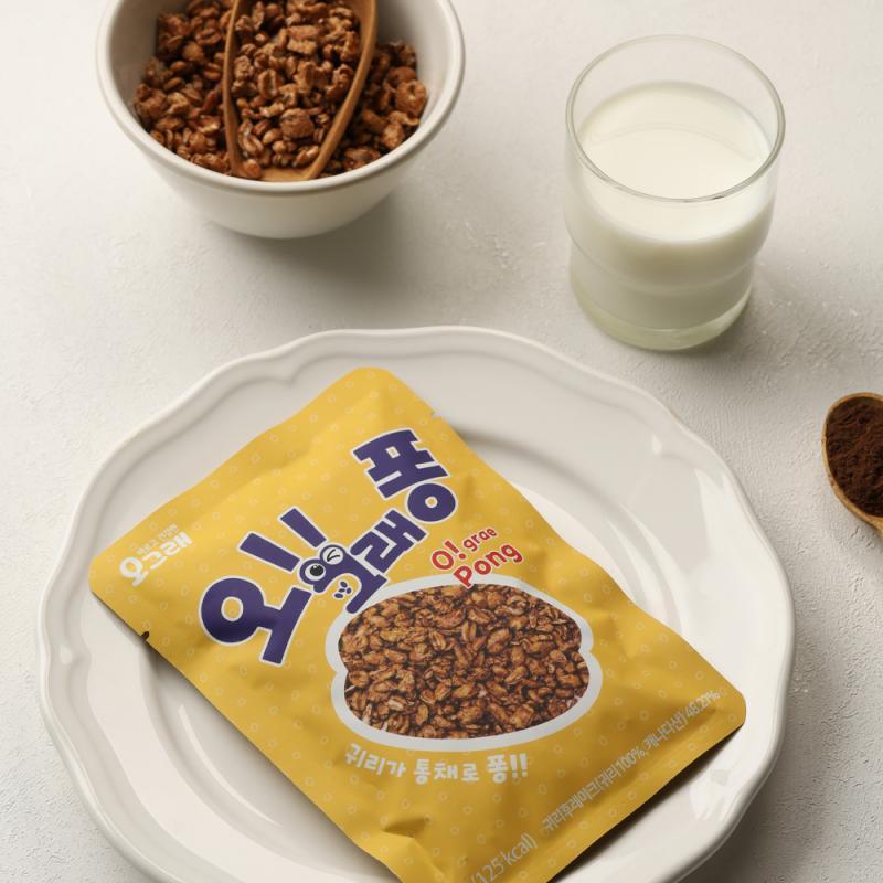 [오그래 농업회사법인] 오그래 그래놀라[아몬드/딸기베리/초코크런치]  +오그래퐁
