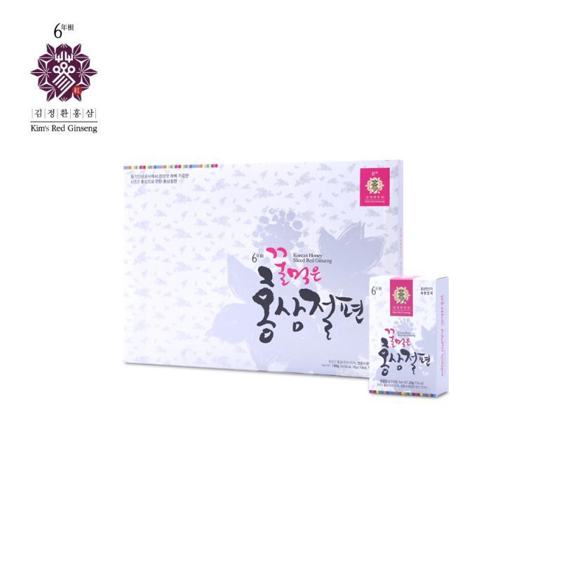 [풍기인삼공사영농조합법인] 꿀먹은홍삼절편 180g