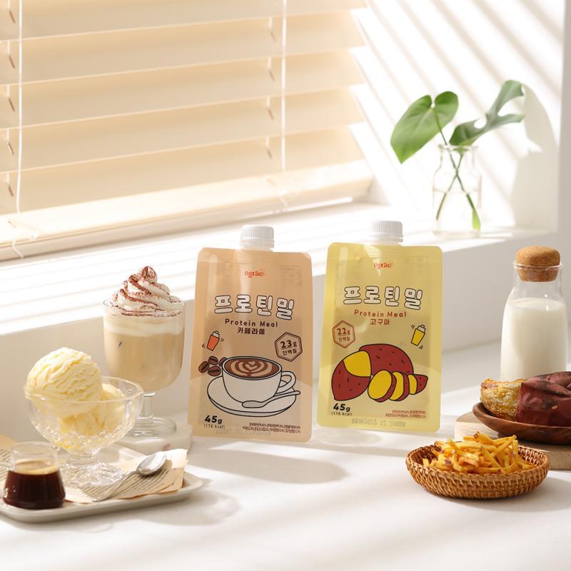 [오그래 농업회사법인] 프로틴밀(고구마/카페라떼) + 오그래퐁 라이트