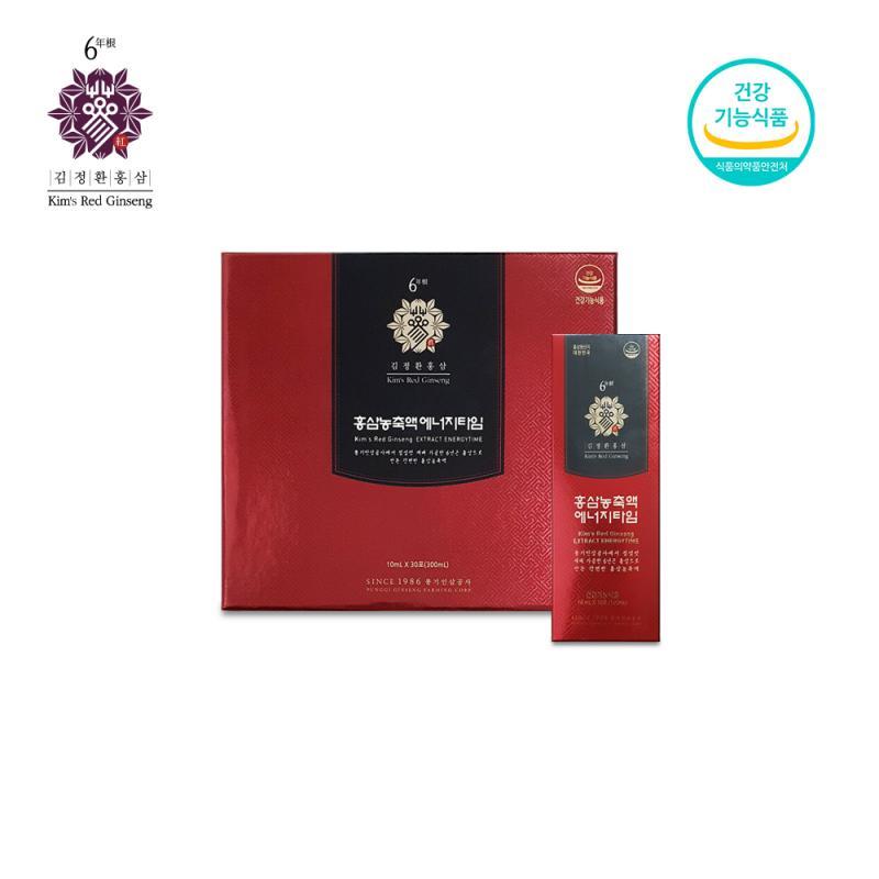 [풍기인삼공사영농조합법인] 홍삼농축액에너지타임 10ml*30개입